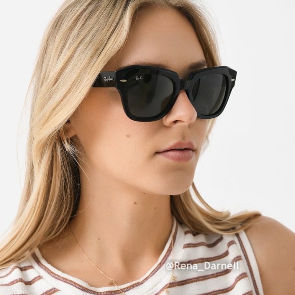 Ray-Ban State Street RB2186 Black New - Picture 15 of 16